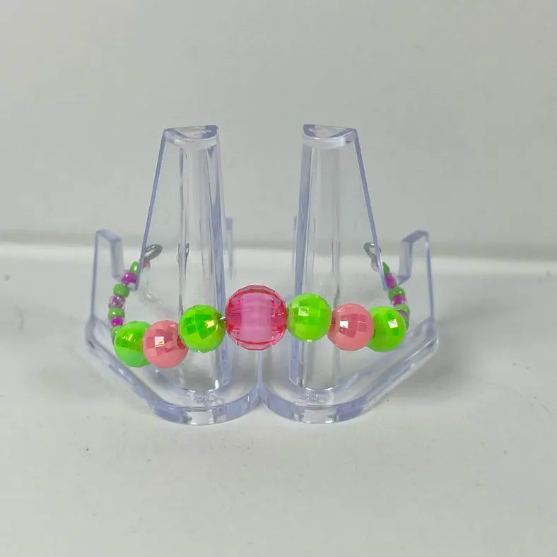 Pink and green LPS crown