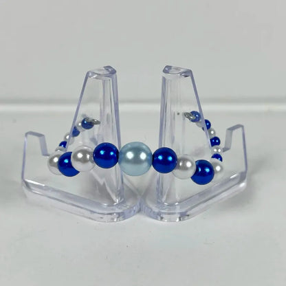 Blue and white LPS crown