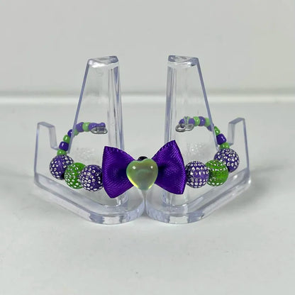 Violet and green LPS crown