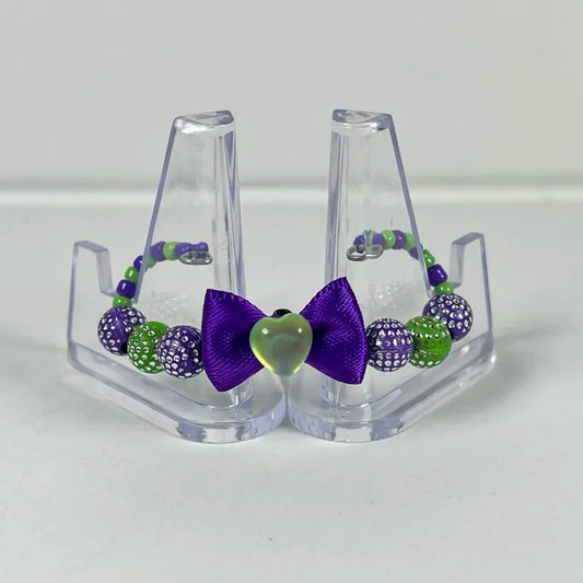Violet and green LPS crown