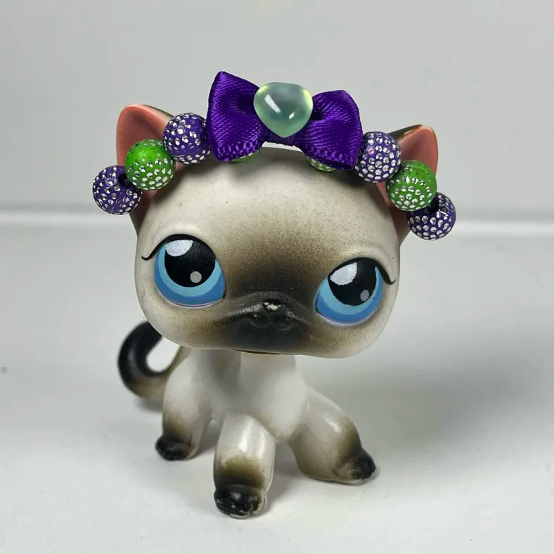 Violet and green LPS crown