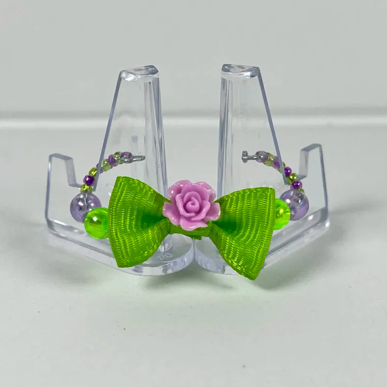Violet and green LPS crown