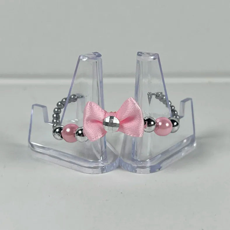 Pastel Pink and Silver LPS Crown