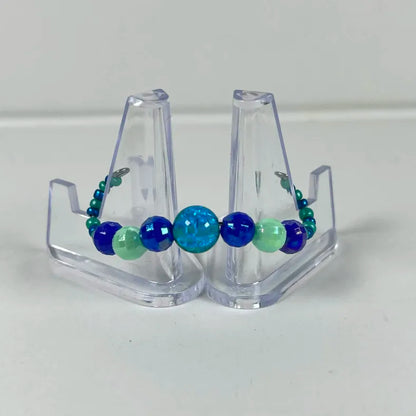Turquoise and blue LPS crown
