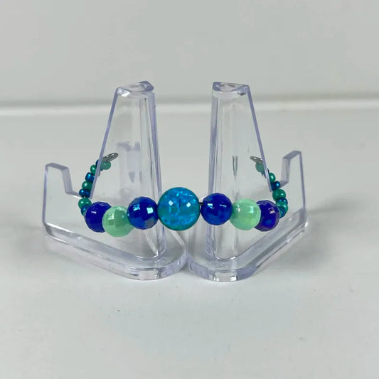Turquoise and blue LPS crown