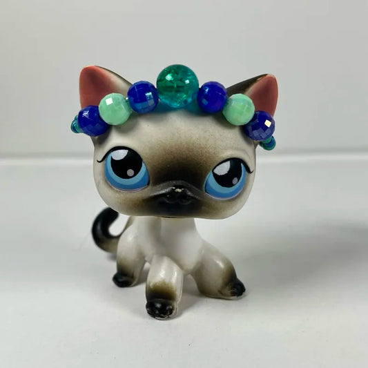 Turquoise and blue LPS crown