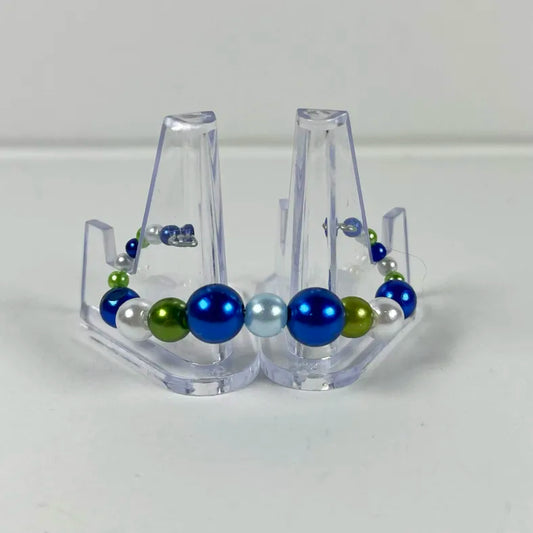 Couronne LPS bleue, blanche et verte