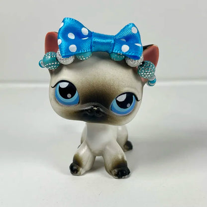 Blue and white LPS crown