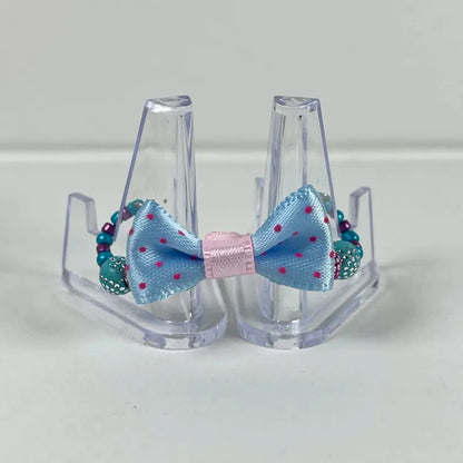 Blue and pink LPS crown