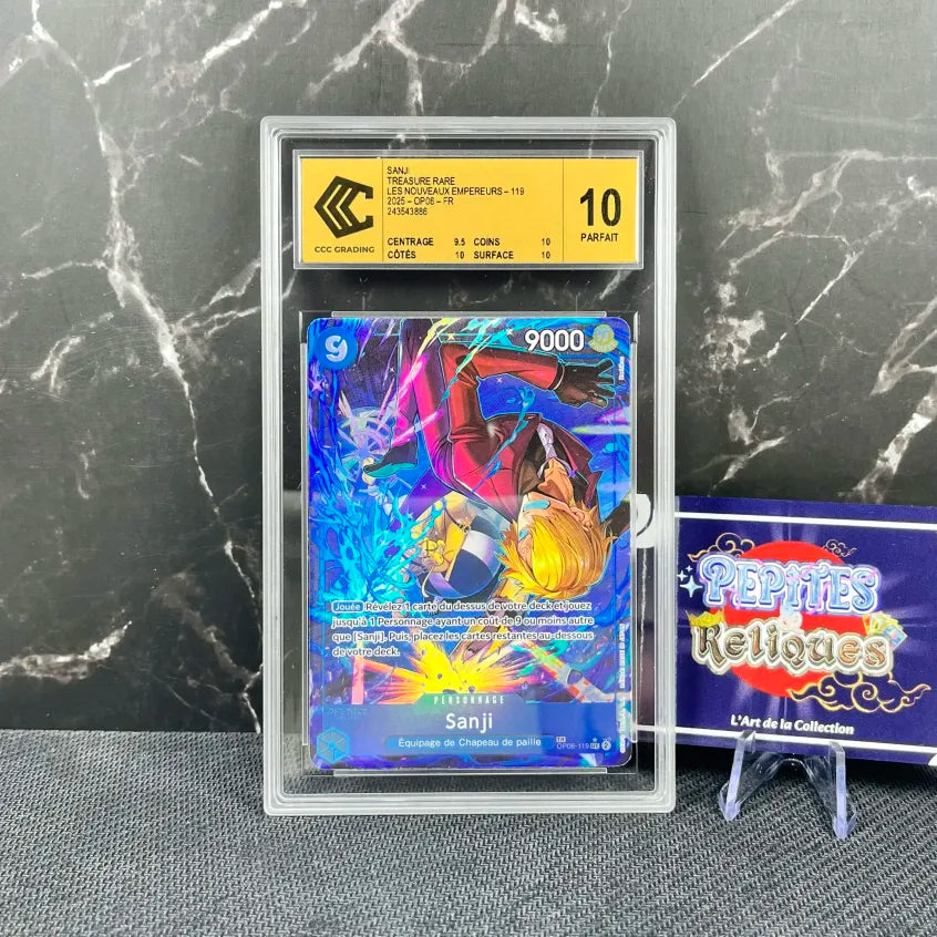 Graded Card Sanji Alt Treasure Rare Exclusive FR