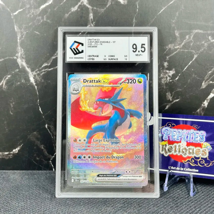 Graded Salamence EX card