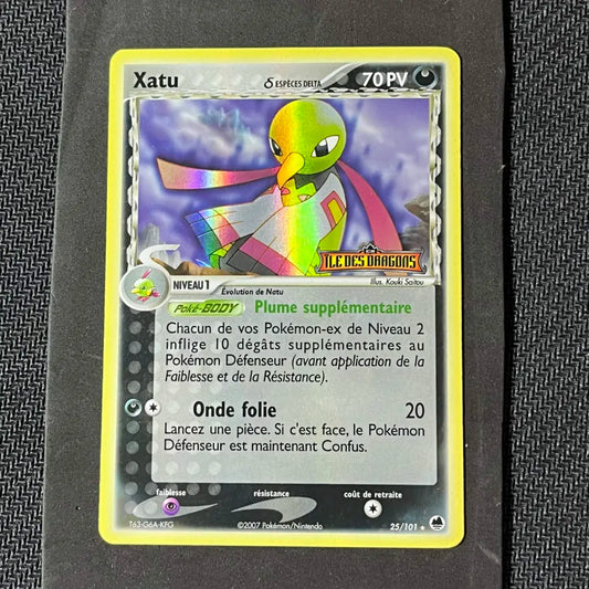 Carte Pokémon Xatu Espèces Delta Reverse Stamp
