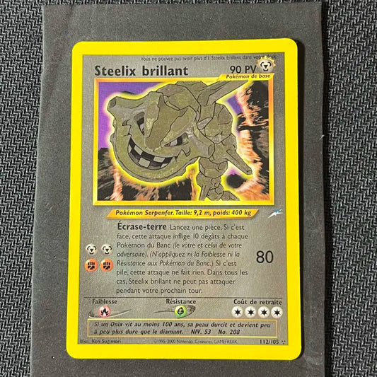 Carte Pokémon Steelix Brillant
