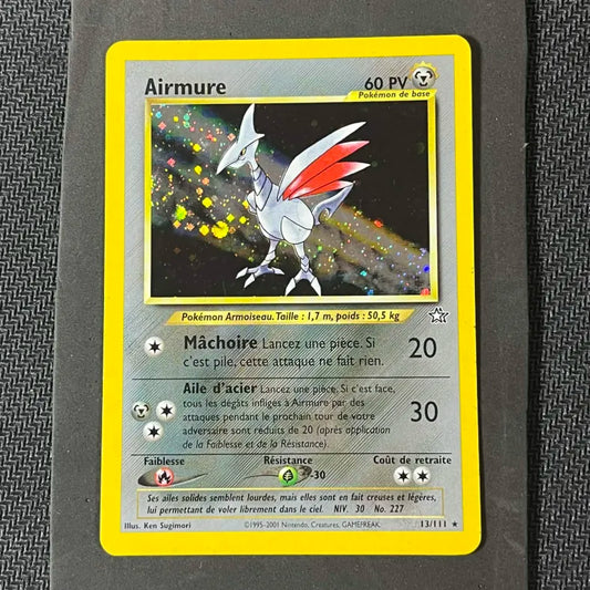 Carte Pokémon Airmure Holographique rare