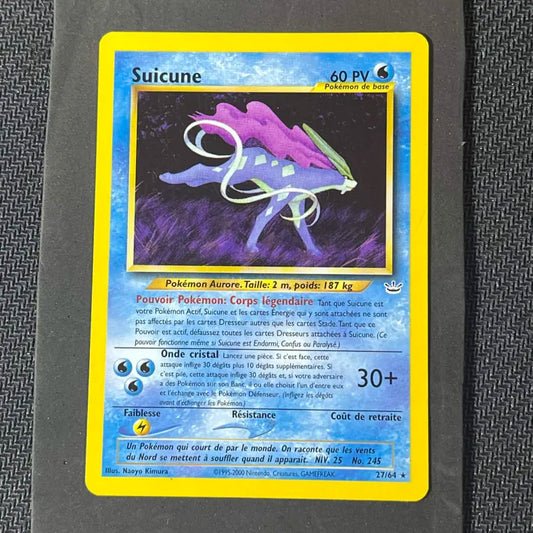 Carte Pokémon Suicune Néo Revelation