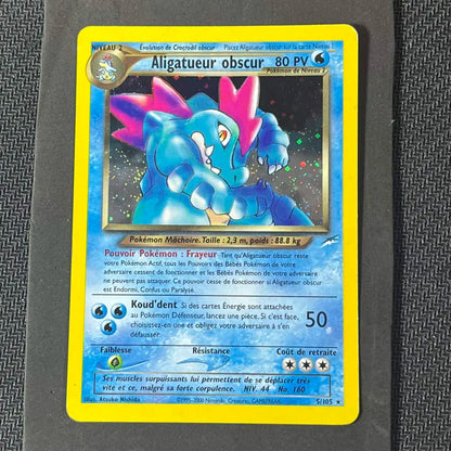 Pokémon Card Dark Feraligatr Holo Rare