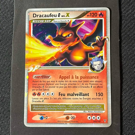 Carte Pokémon Dracaufeu niveau X