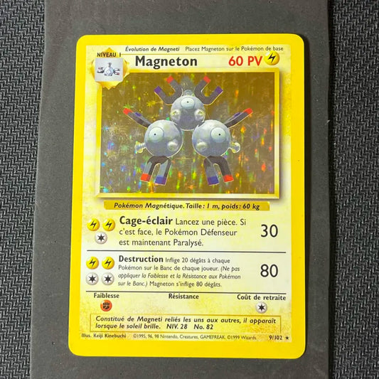 Carte Pokémon Magnéton rare Holo