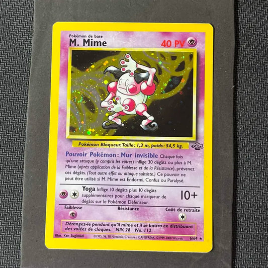Carte Pokémon M.Mime Holo