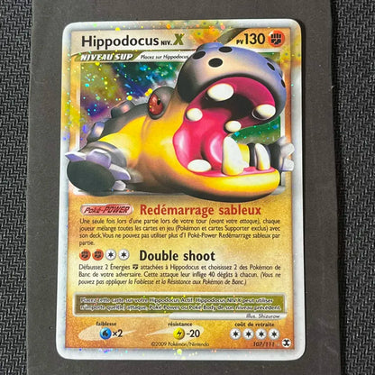 Carte Pokémon Hippodocus Niv.X Rivaux Émergeants