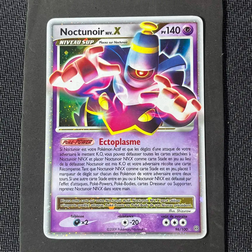 Carte Pokémon Noctunoir Niv.X Diamant & Perle Tempête