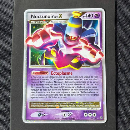 Carte Pokémon Noctunoir Niv.X Diamant & Perle Tempête