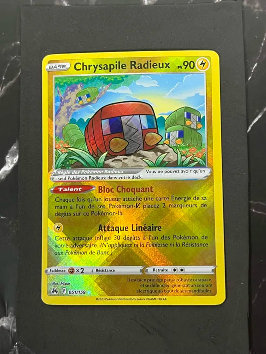 Carte Pokémon Chrysapile Radieux Zénith Suprême