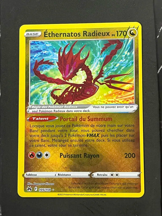 Carte Pokémon Ethernatos Radieux Zénith Suprême