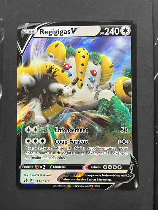 Carte Pokémon Regigigas V Zénith Suprême