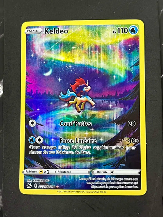 Carte Pokémon Keldeo Zénith Suprême