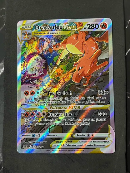 Carte Pokémon Dracaufeu Vstar Promo Épée et Bouclier