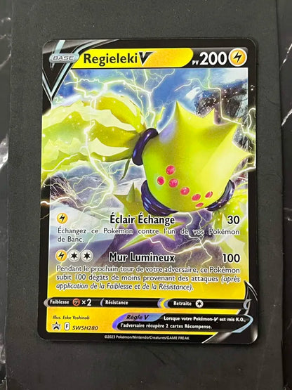 Carte Pokémon Regieleki V Promo Épée et Bouclier