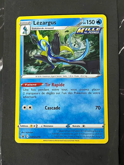 Carte Pokémon Lézargus Promo Épée et Bouclier