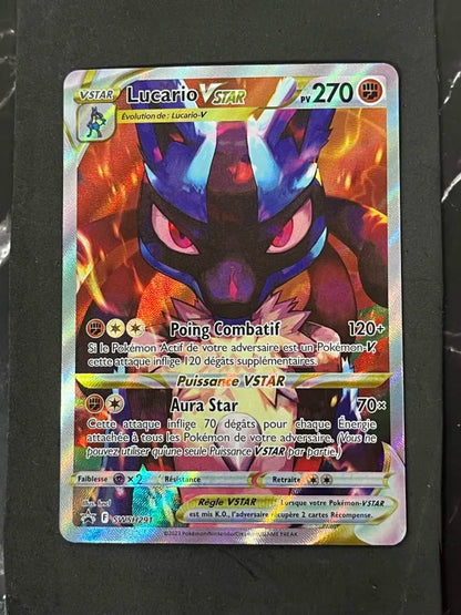 Carte Pokémon Lucario VStar Promo Épée et Bouclier