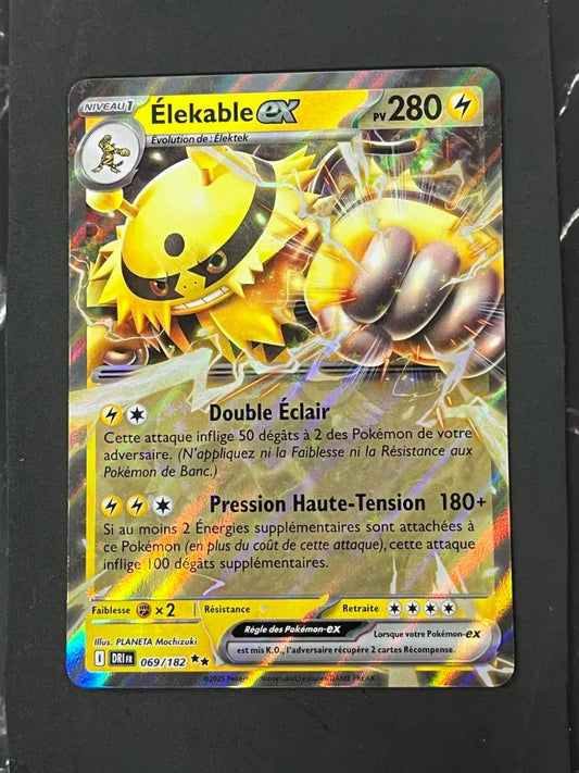 Carte Pokémon Élekable Ex Rivalités Destinées