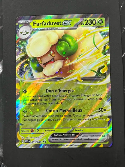 Carte Pokémon Farfaduvet Ex Flamme Blanche