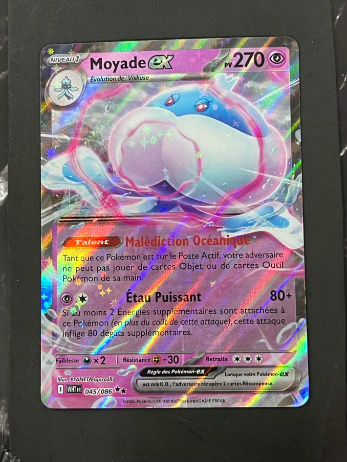Carte Pokémon Moyade Ex Flamme Blanche