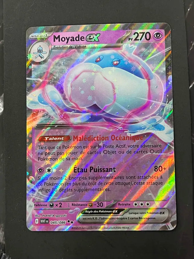 Carte Pokémon Moyade Ex Flamme Blanche