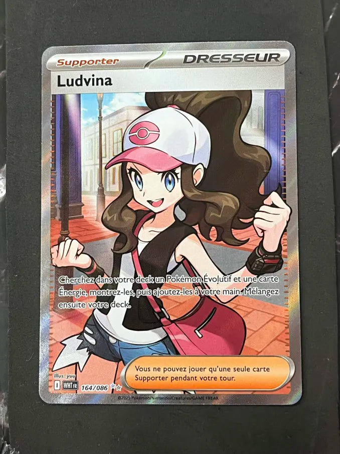 Carte Pokémon Ludvina Flamme Blanche
