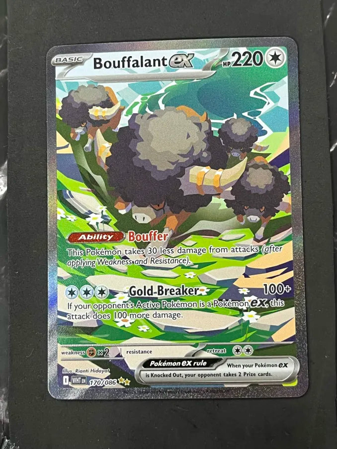 Carte Pokémon Frison Ex Alternative Flamme Blanche