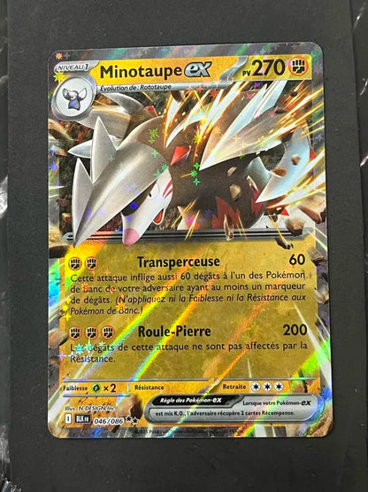 Carte Pokémon Minotaupe Ex Foudre Noire