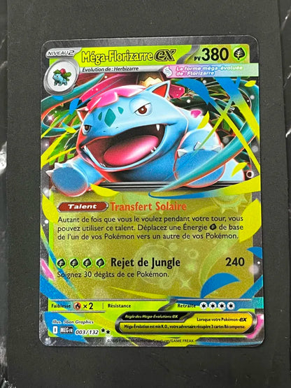 Carte Pokémon Méga-Florizarre Ex Méga-Évolution