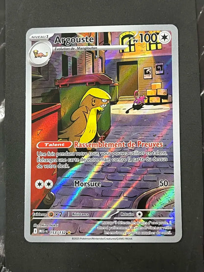 Carte Pokémon Argouste Méga-Évolution