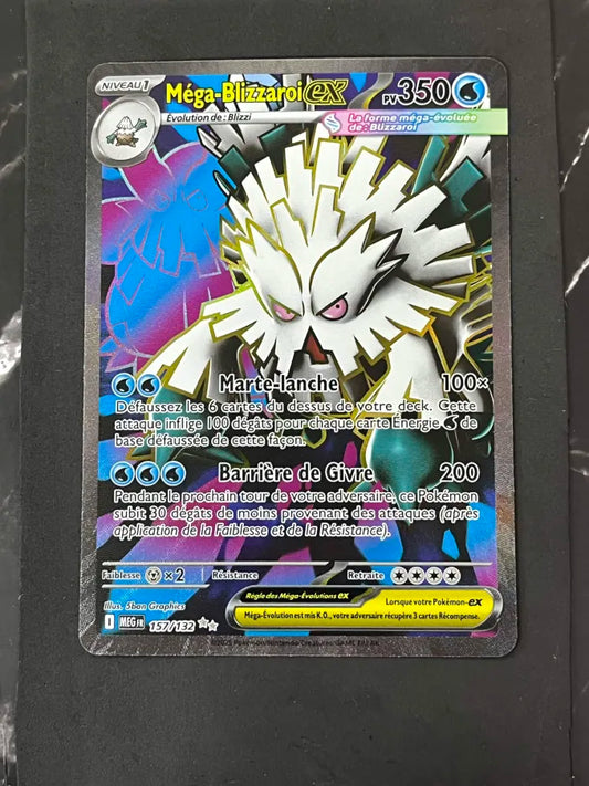 Carte Pokémon Méga-Blizzaroi Méga-Évolution