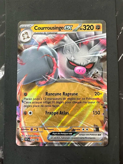 Carte Pokémon Courrousinge Ex Promo Écarlate et Violet