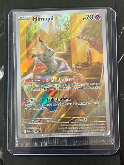 Carte Pokémon Mimiqui Promo Écarlate et Violet scellé