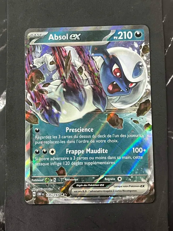 Carte Pokémon Absol Ex Flammes Obsidiennes