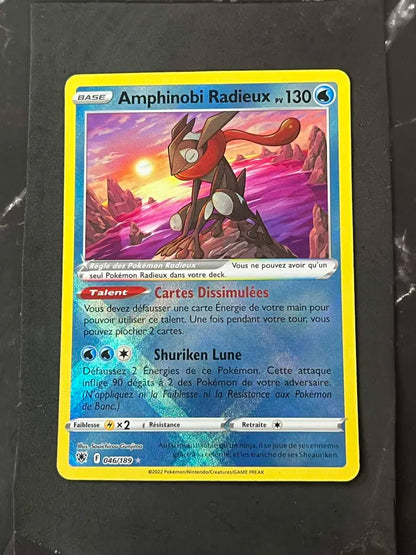 Carte Pokémon Amphinobi Radieux Astres Radieux