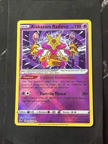 Carte Pokémon Alakazam Radieux Tempête Argentée