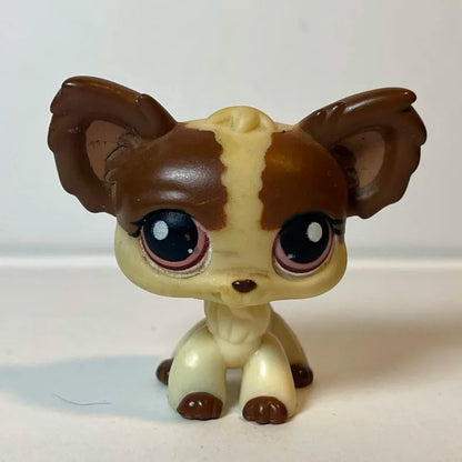Littlest Petshop Husky Dog Figurine #487